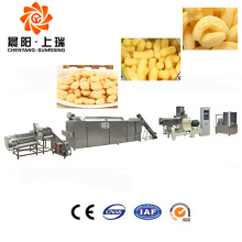 Small puffed snacks food making corn puffing machine