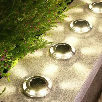 Durable Solar-Powered LED Garden Pathway Lights