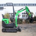 1ton Kubota Engine Micro Bagger Crawler Small Digger