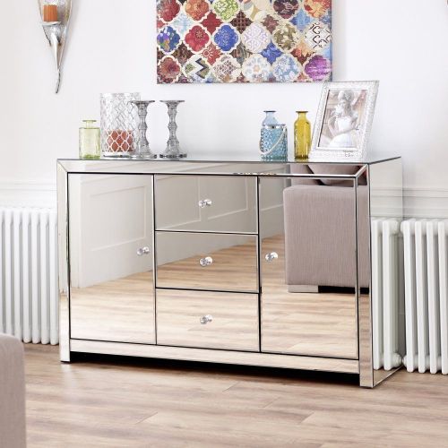 Sideboard grande specchio veneziano