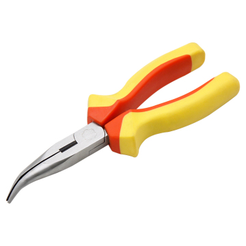 VDE bent nose plier