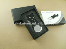 Golf divot tool with ball maker