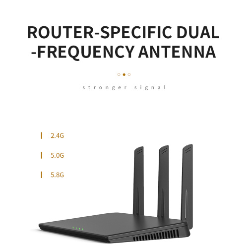 Omni direcional 2,4 GHz/5,8 GHz Antena wifi