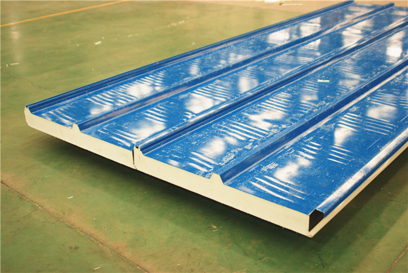 PU Sandwich Roof Panel Insulated Galvalume Steel Sandwich Roof Panel