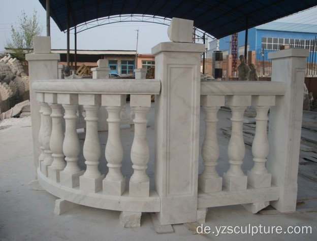 White Marmor Balustrade zum Verkauf