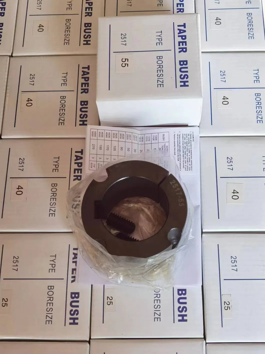 Sc Mighty Taper Lock Bushes for Clamping V Belt Pulleys and Couplings