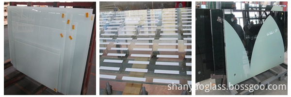 silk screen paint tempered glass