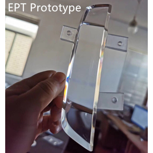 Prototipo rápido de cristal de impresión 3D