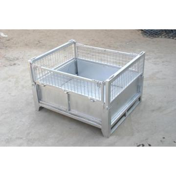 whole sale price foldable collapsible steel storage cage