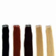 Clips-on Hair Extensions in Silky Straight Style, Machine Weft