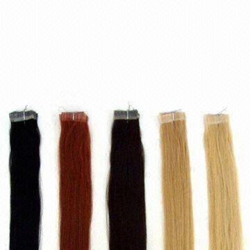 Clips-on Hair Extensions in Silky Straight Style, Machine Weft