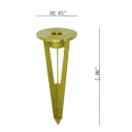 Piquet en laiton Accessoire pour appareils d&#39;éclairage paysager
