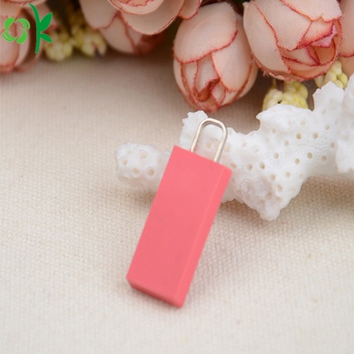 Popular Customized Silicone Zipper Puller para la venta