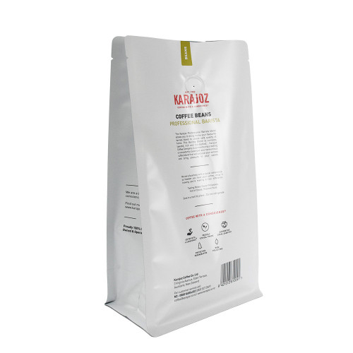 Sac à café 16oz biodégradable avec vanne