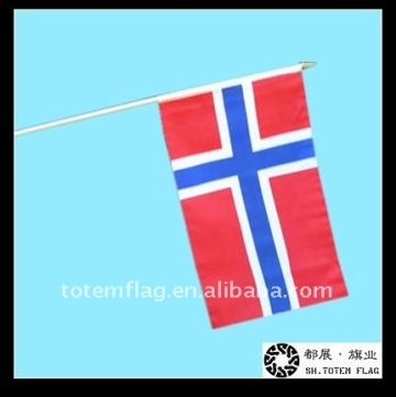 Norway Hand Flag