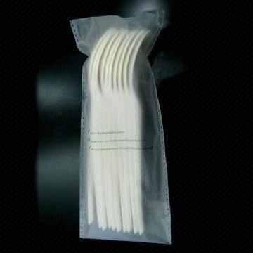 PSM disposable cutlery-fork, made of PS/PP & starch