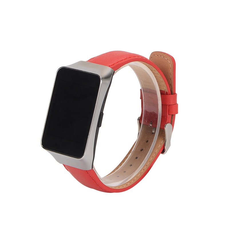 odm rfid silicone rubber leather watch strap band replacement for garmin vivoactive 3