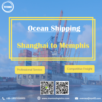 Freight de mer de Shanghai à Memphis