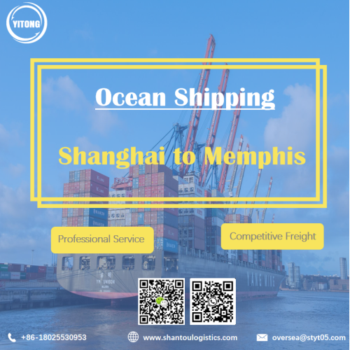 Frete marítimo de Xangai a Memphis