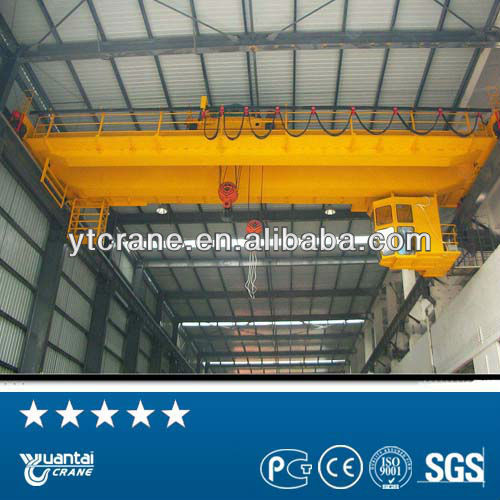 Safe Performance 16t/3t 10t/3t LH Double Girder Overhead Crane 10 ton