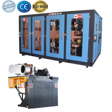 Scrap copper induction smelting forging  furnace