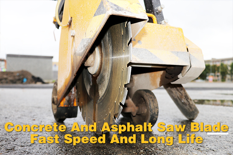 JiFeng Marble Cutting Diamantata Grinding Welding Concrete Asphalt Circular Turbo Diamond Saw Blade With Flange