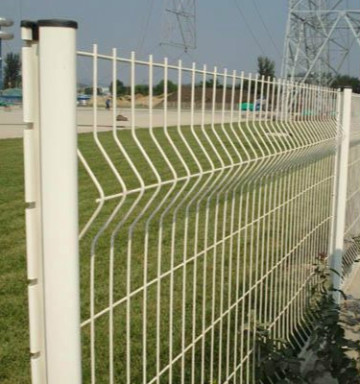 triangle bend welded wire fence , Cheap Fence Panels