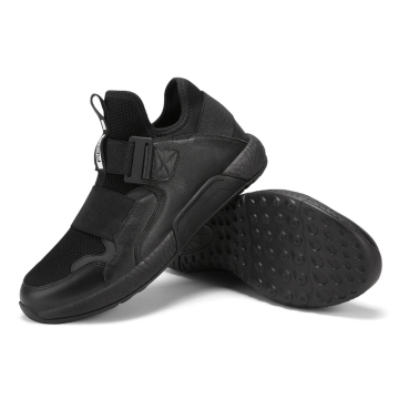 KBY Leather shoes running sport shoes Black