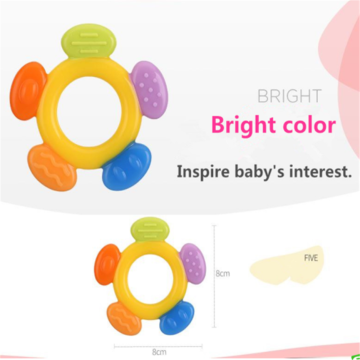 Spädbarnsäkerhet Tandvård Leksak BPA Free Silicone Teether