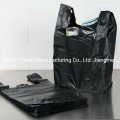 Wholesale Clear Handle T Shirt Garbage Food Vegetable Packing Grocery Plastic Shopping Bag