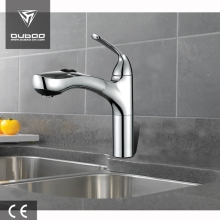 Grand One Handle Pull-Out Chrome Kitchen Mixer Taps