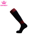 Benutzerdefinierte Logo Baumwolle Fußball Sportsocken