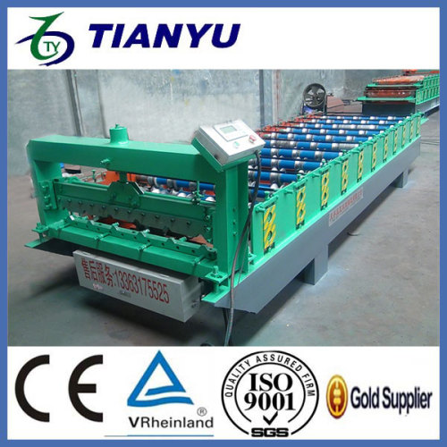 Roll bead chain auto machinery for wall roof tile