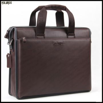 Latest design men custom leather briefcase manufacturer