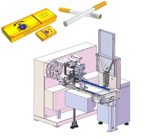 Electronic cigarette packaging machine