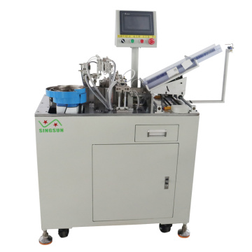 Full-automatic triode magnetic bead dispensing machine