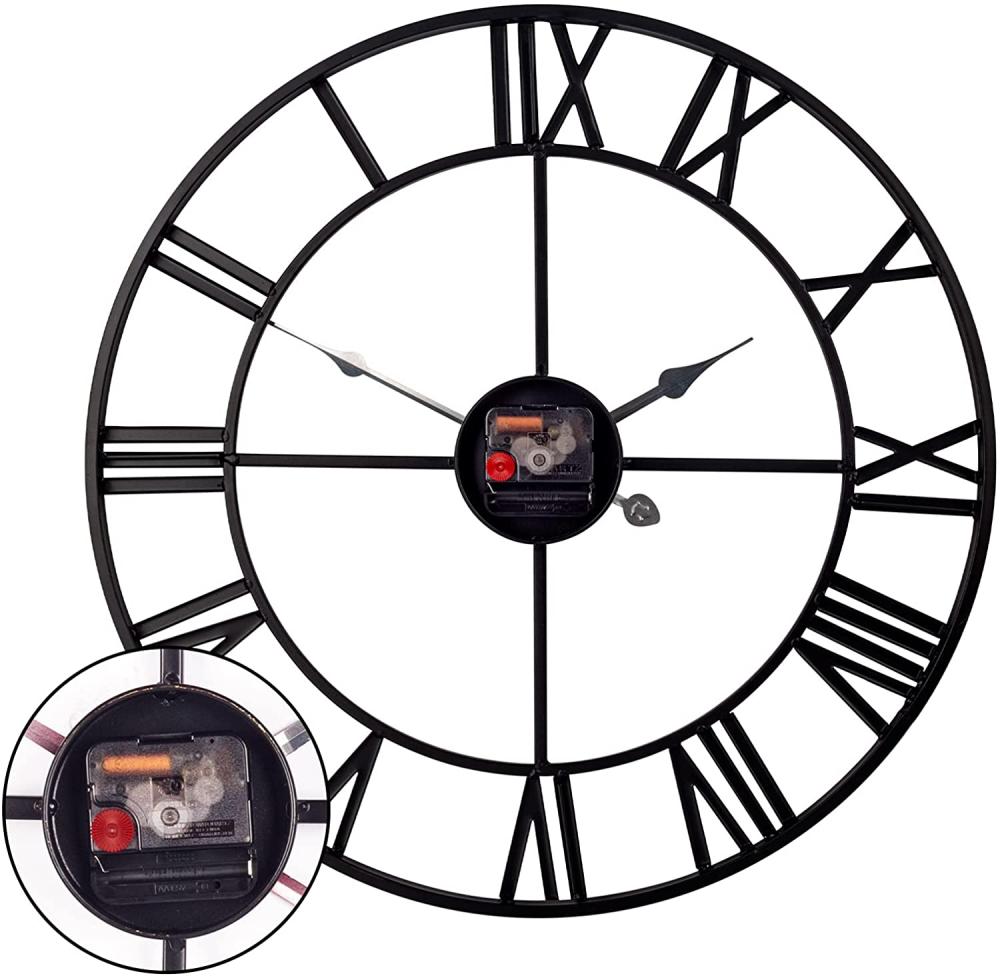 Zifferde dekorative Kunstwanduhr