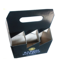 Corrugated Paper 6 Bottles Beer Holder