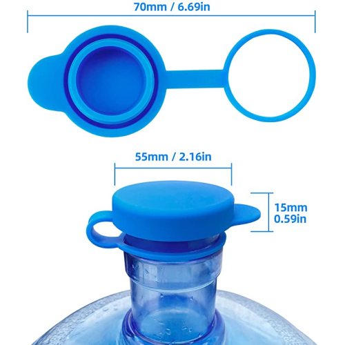 Gallon Water Jug Cap sin tapa de botella de derrames