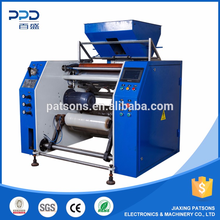 Fully Automatic Electric 4KW Fast Pre Stretch Film Making Machine