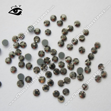 Cheap rhinestone hotfix MC crystal machine cut rhinestone 3mm ss10 jet hematite color