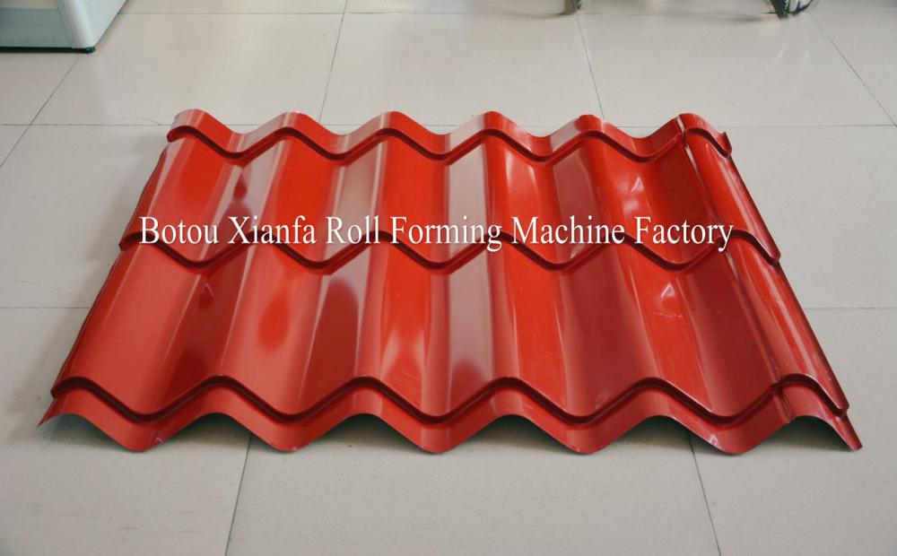 Arc Corrugated Roof  Glazed Forming Machine