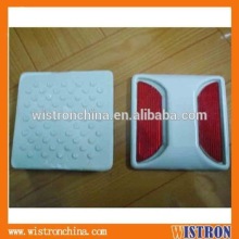 square reflective ceramic road stud