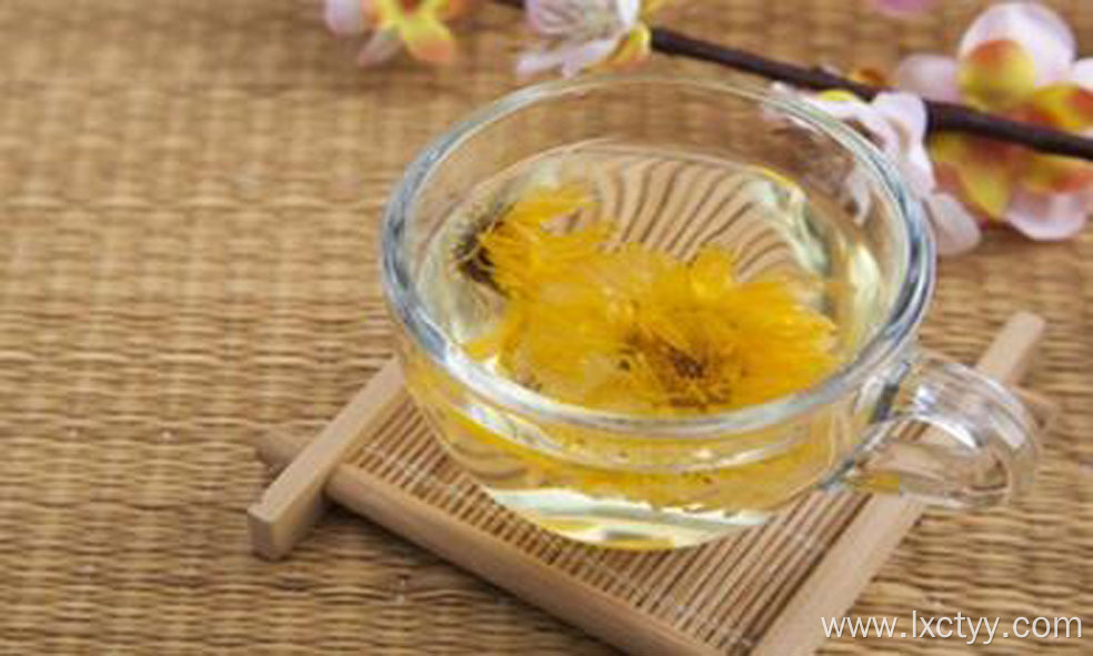 dried chrysanthemum flowers tea