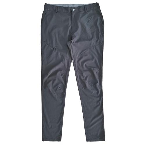 Pantaloni In Tessuto Intrecciato Con Bottoni