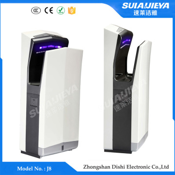 double side high speed jet air hospital hand dryers for washroom