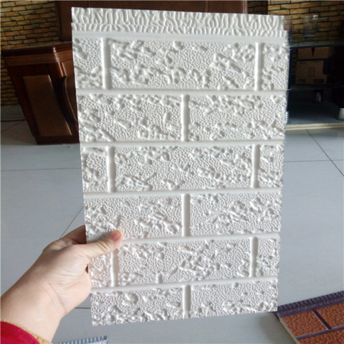 Placa de tijolo falso de parede de espuma de isolamento