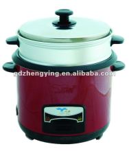 500W stainless steel electrical rice cooker with double inner pot
