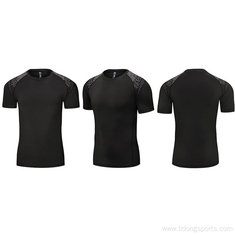 Fashion Men's O-neck T-shirts High-quality Sport T Shirt