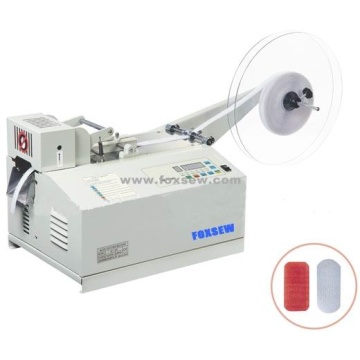 Automatic Velcro Tape Cutter Machine Round Shape